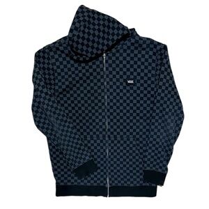 Vans Checkered Black Hoodie